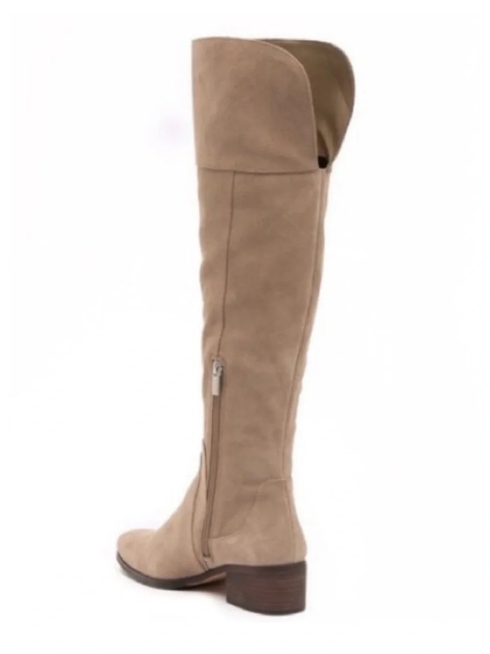 Vince Camuto ‘Kreston’ Over-the-Knee Suede Boot in Taupe, Sz 8.5 Coastal Cowgirl